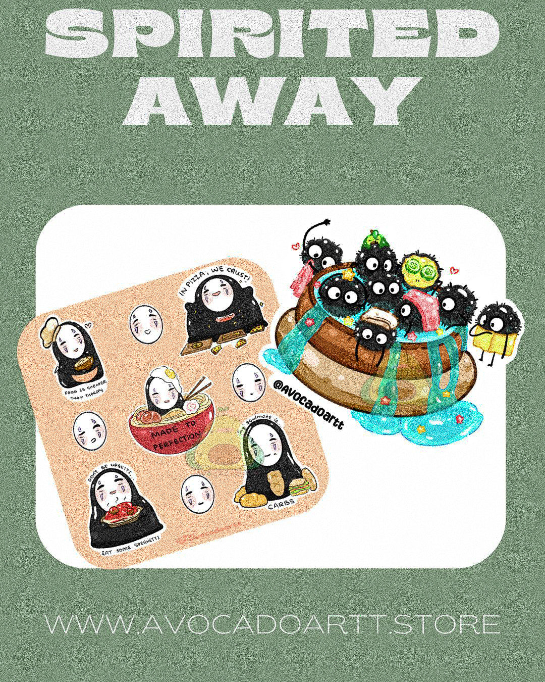 Exclusive Studio Ghibli Full Sticker Set – Limited Stock!