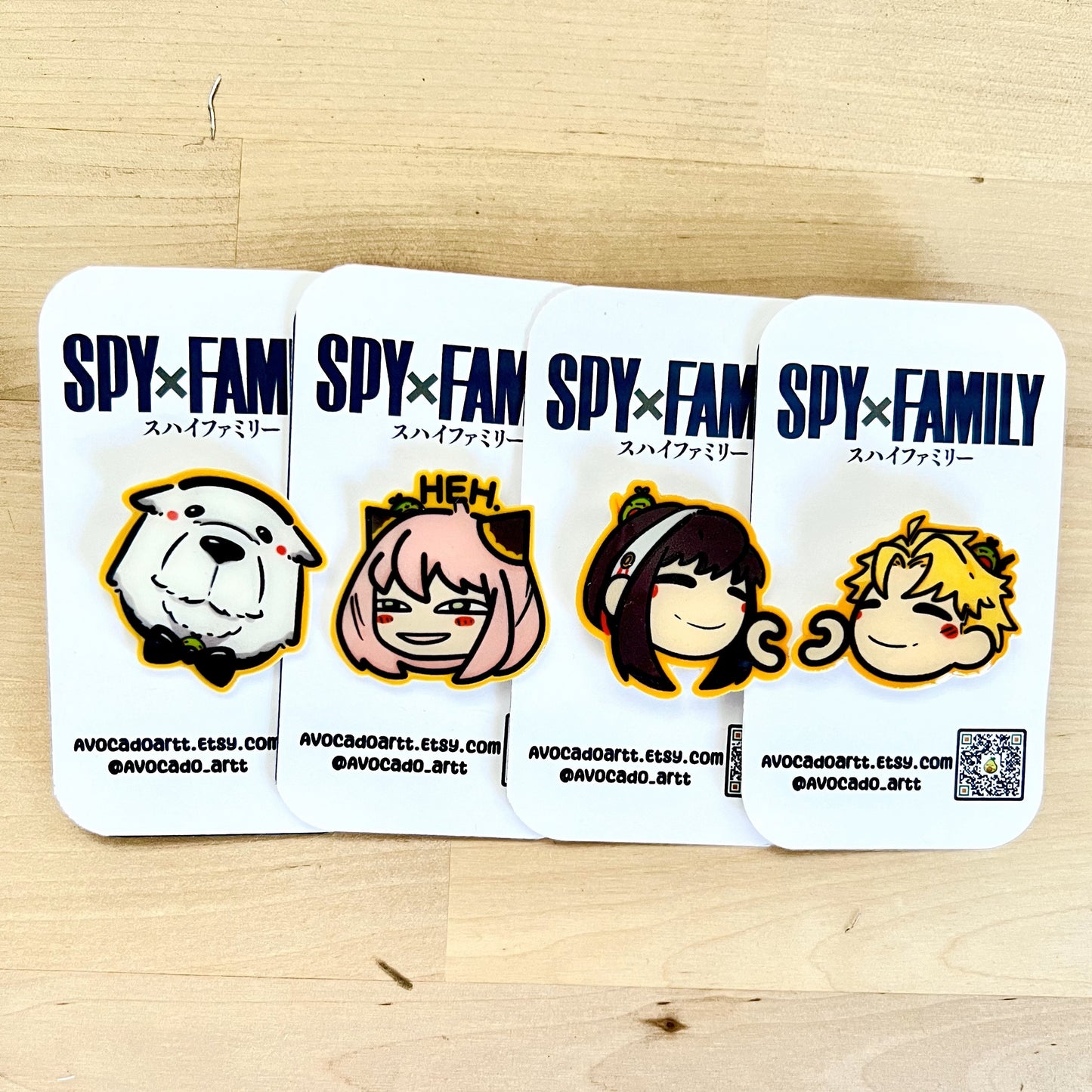 Spy x Family Pins Full Set