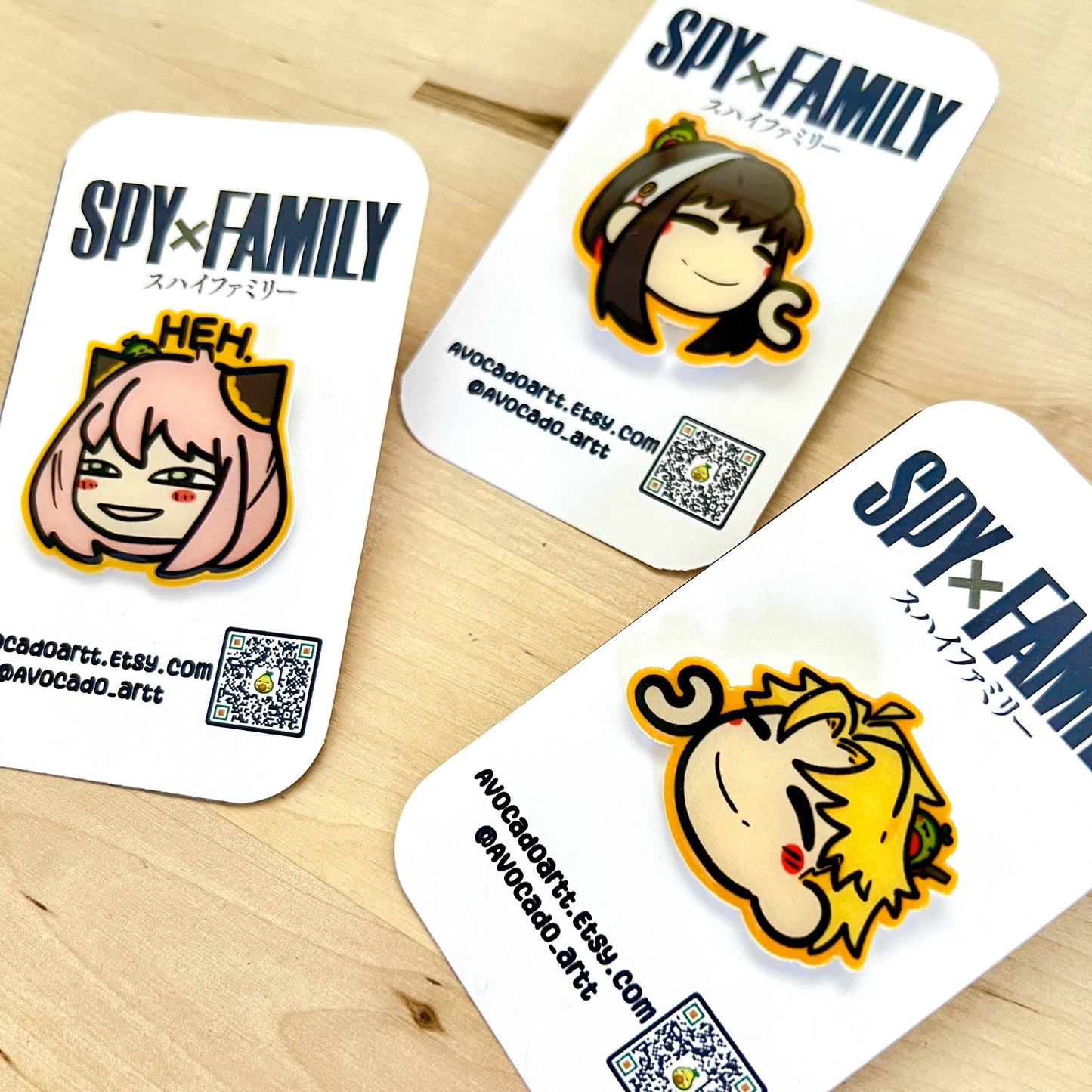 Spy x Family Pins Full Set
