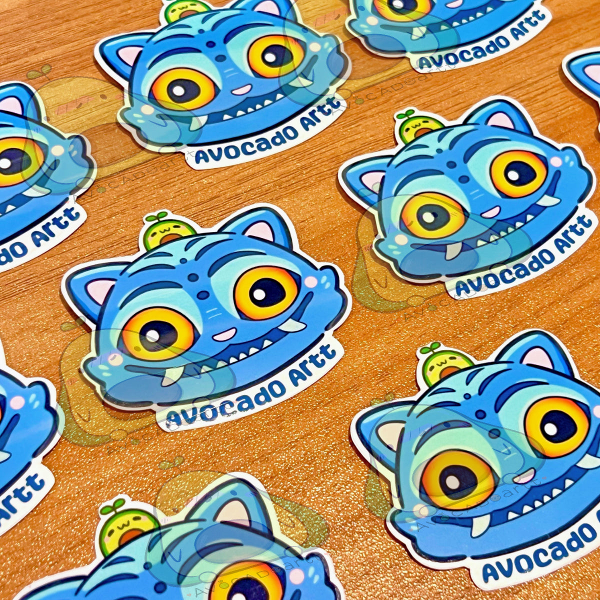 K-Pop Demon Hunters Sticker Collection - Avocado Artt