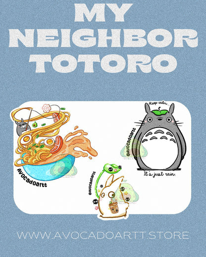 Exclusive Studio Ghibli Full Sticker Set – Limited Stock!
