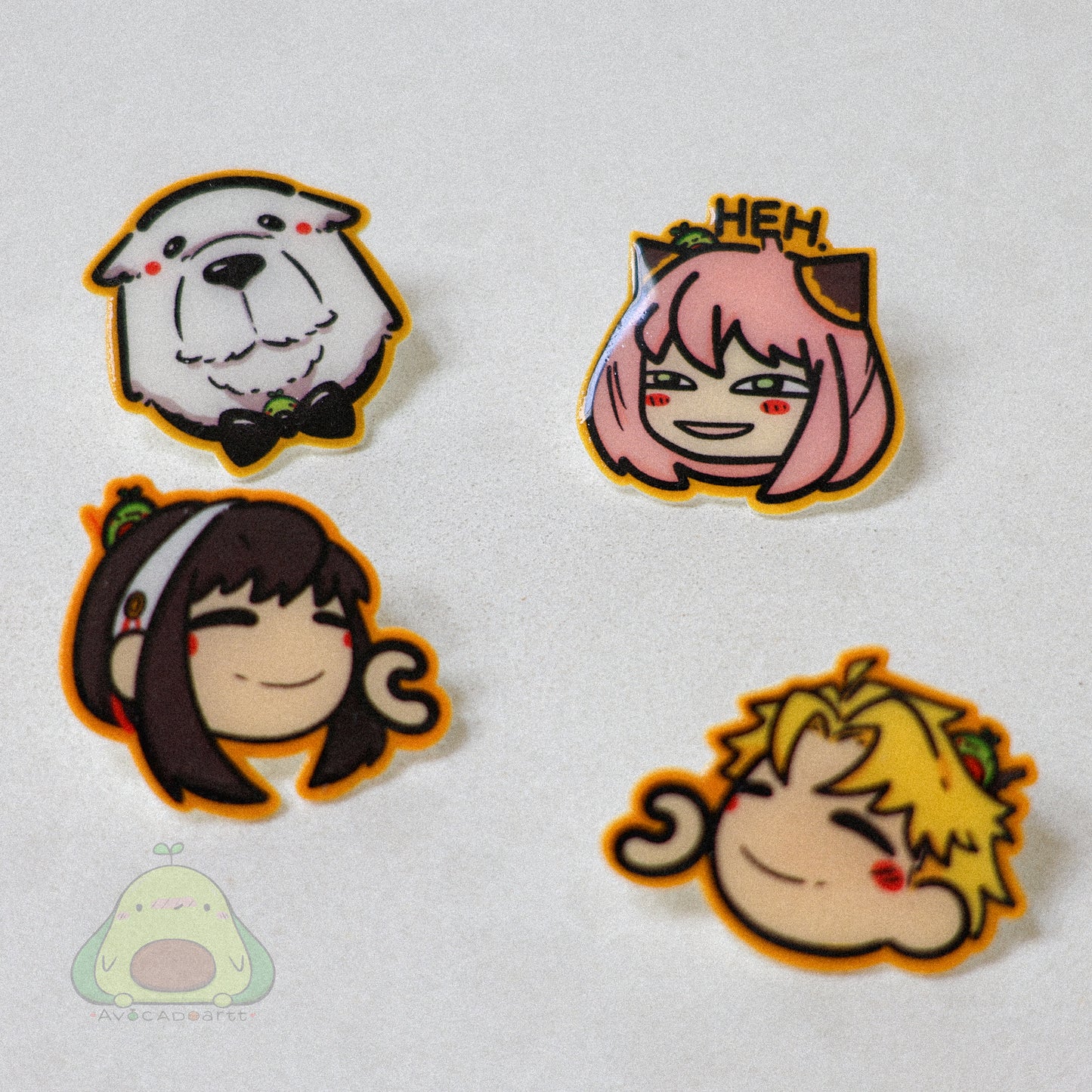 Spy x Family Pins Full Set