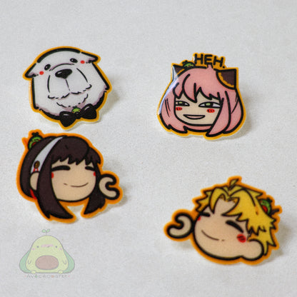 Spy x Family Pins Full Set