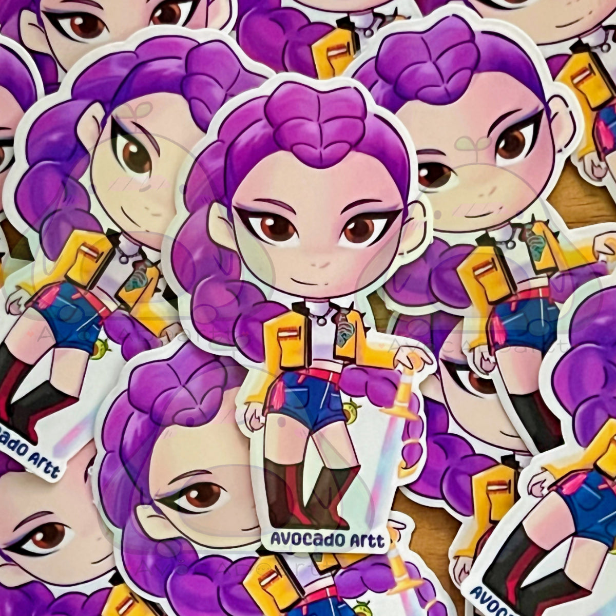 Kpop Demon Hunter Sticker - Rumi