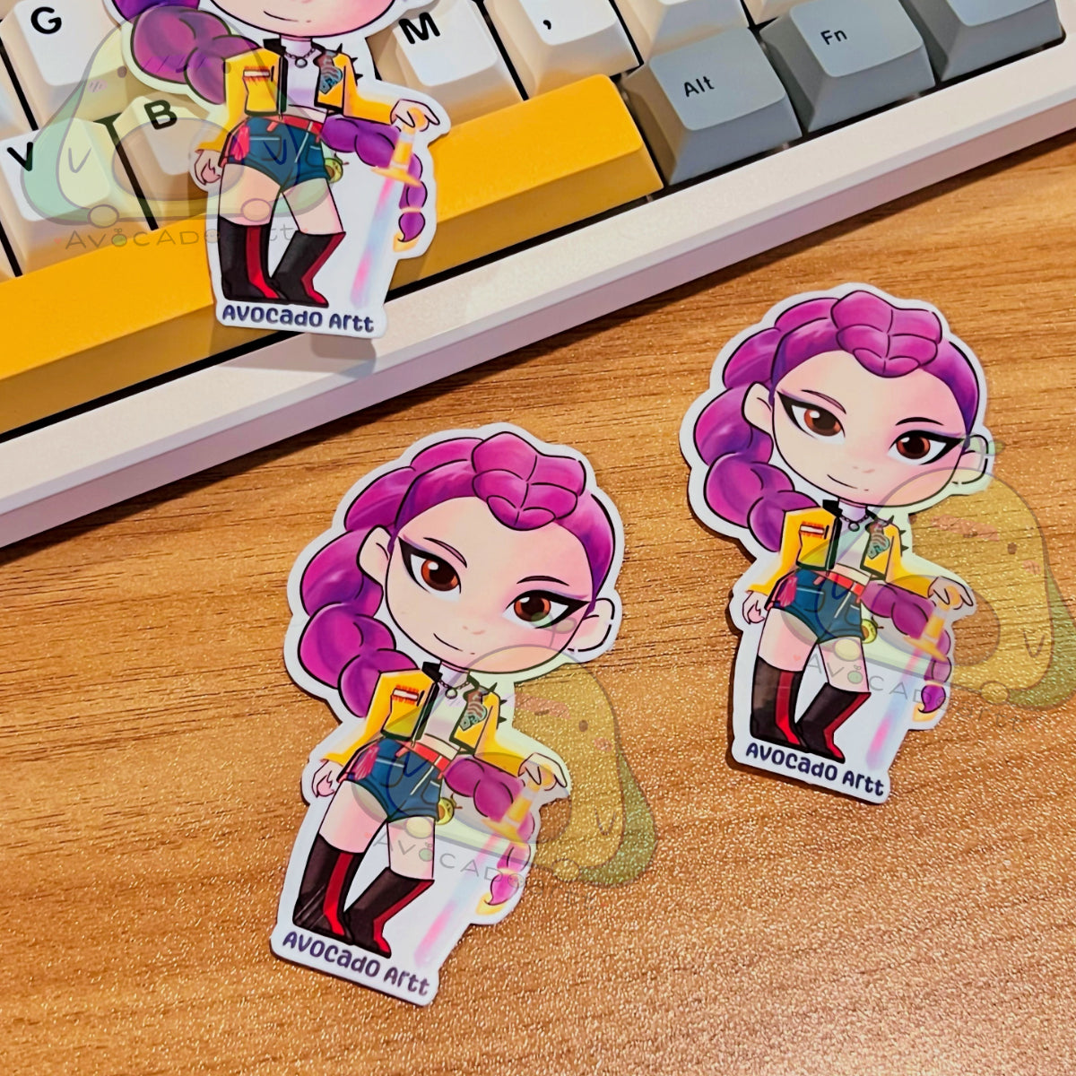 Kpop Demon Hunter Sticker - Rumi
