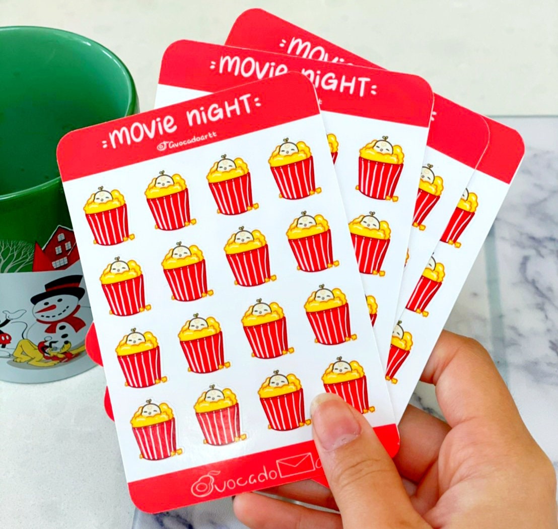 Planner Sticker sheet "Bobo Movie"