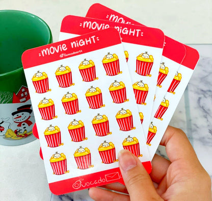 Planner Sticker sheet "Bobo Movie"