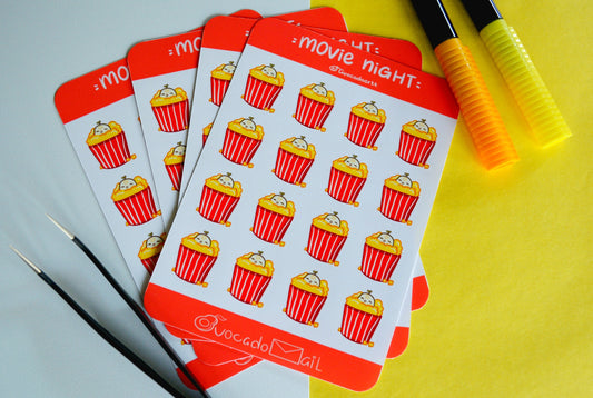 Planner Sticker sheet "Bobo Movie"