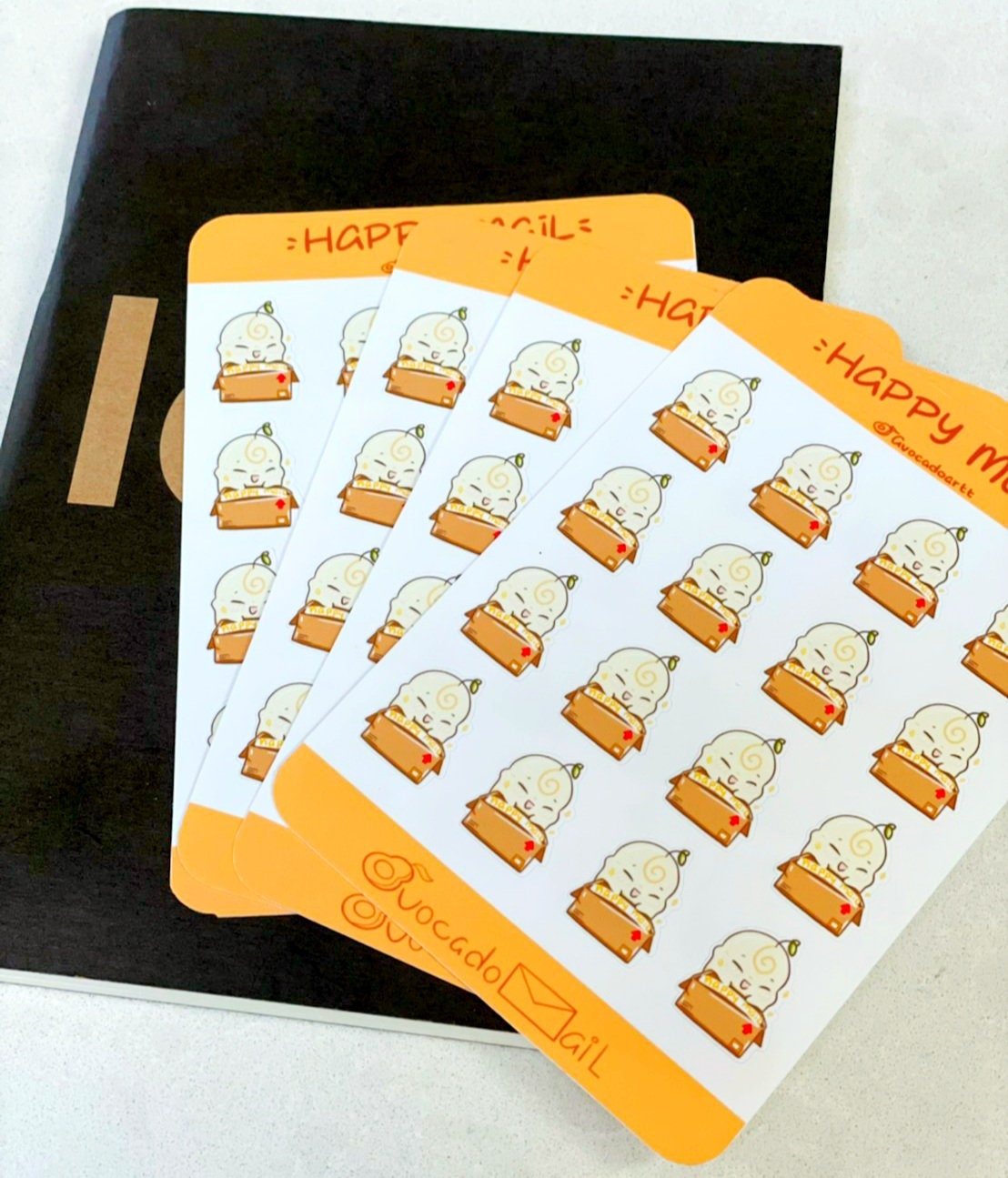 Planner Sticker sheet "Bobo Happy Mail"