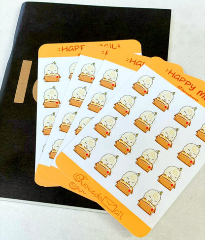 Planner Sticker sheet "Bobo Happy Mail"