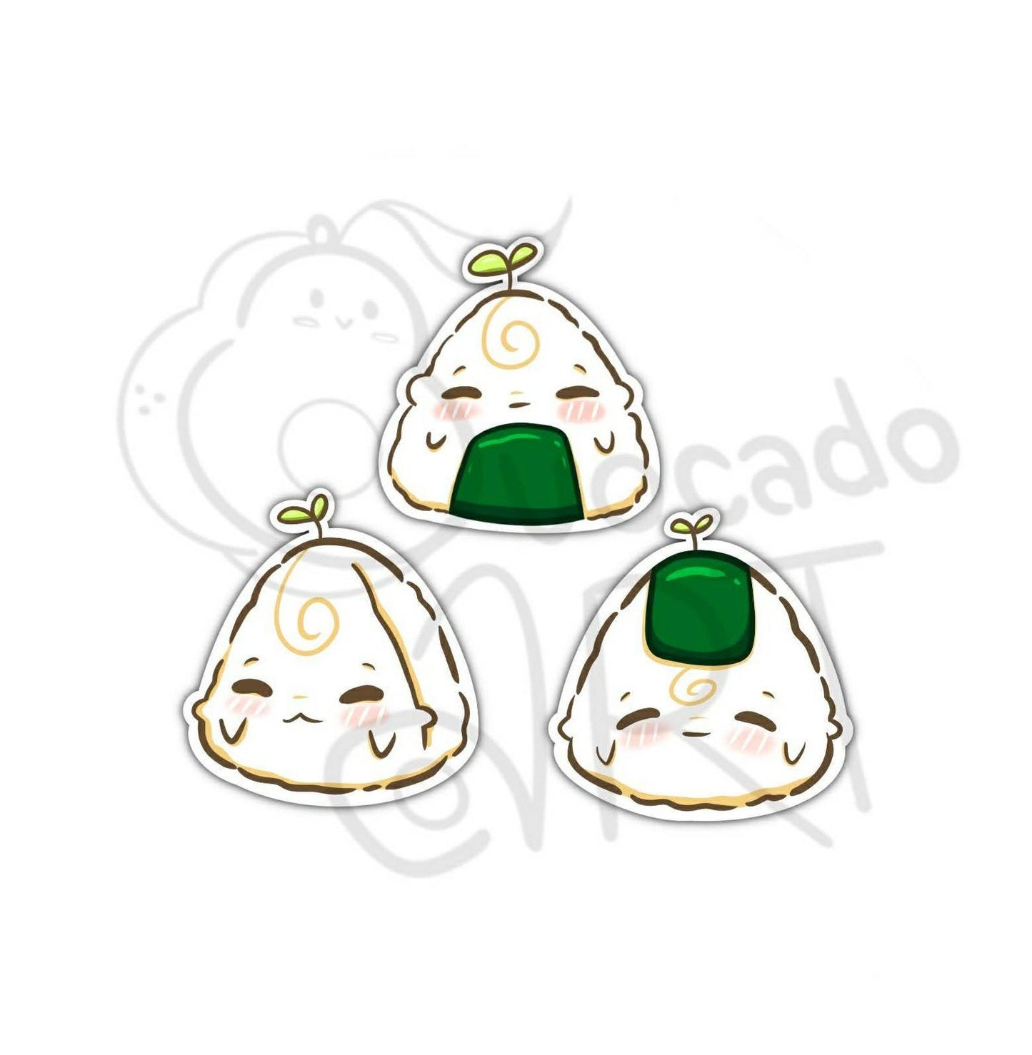 Bobo Onigiri Stickers