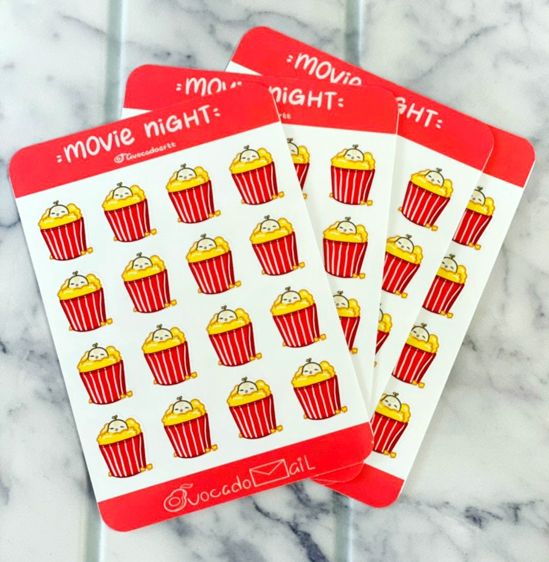 Planner Sticker sheet "Bobo Movie"