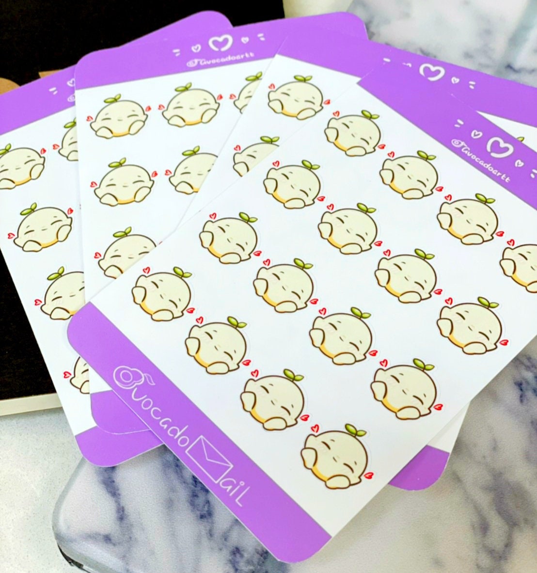 Planner Sticker sheet "Bobo Emoji"