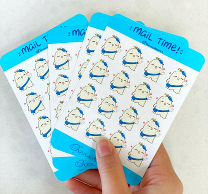 Planner Sticker sheet "Bobo Mail Time!"