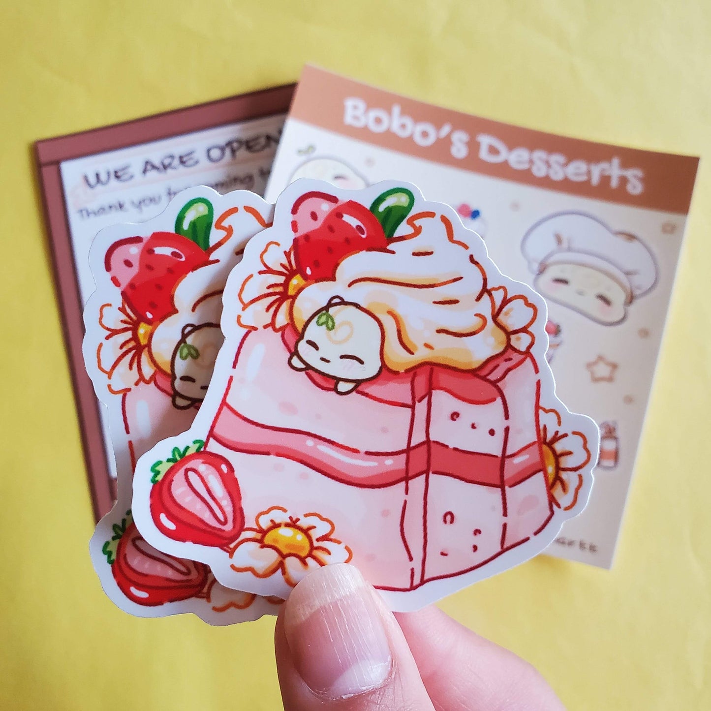 Bobo Dessert Sticker Set