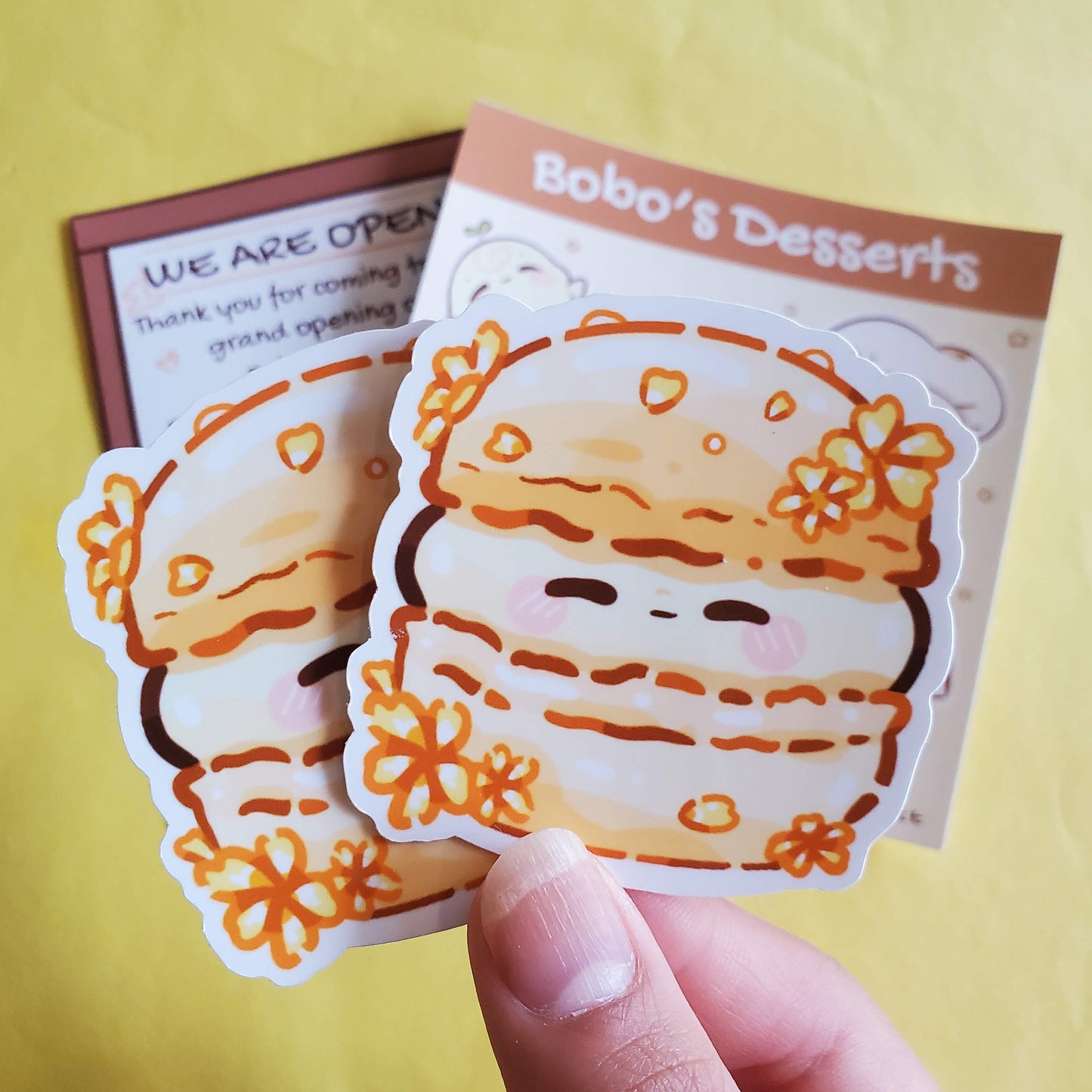 Bobo Dessert Sticker Set