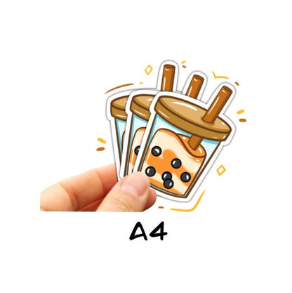 Summer Boba Sticker Sheet