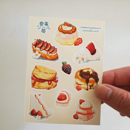 Strawberry Dessert Sticker Pack