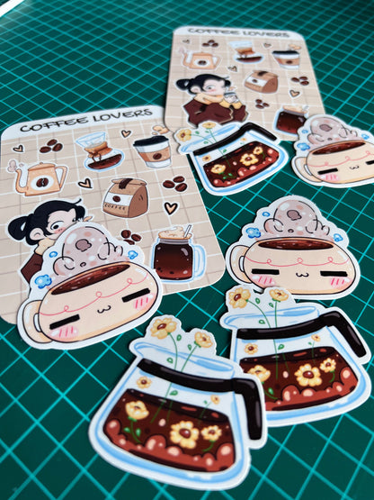 Coffee Lover Sticker Pack