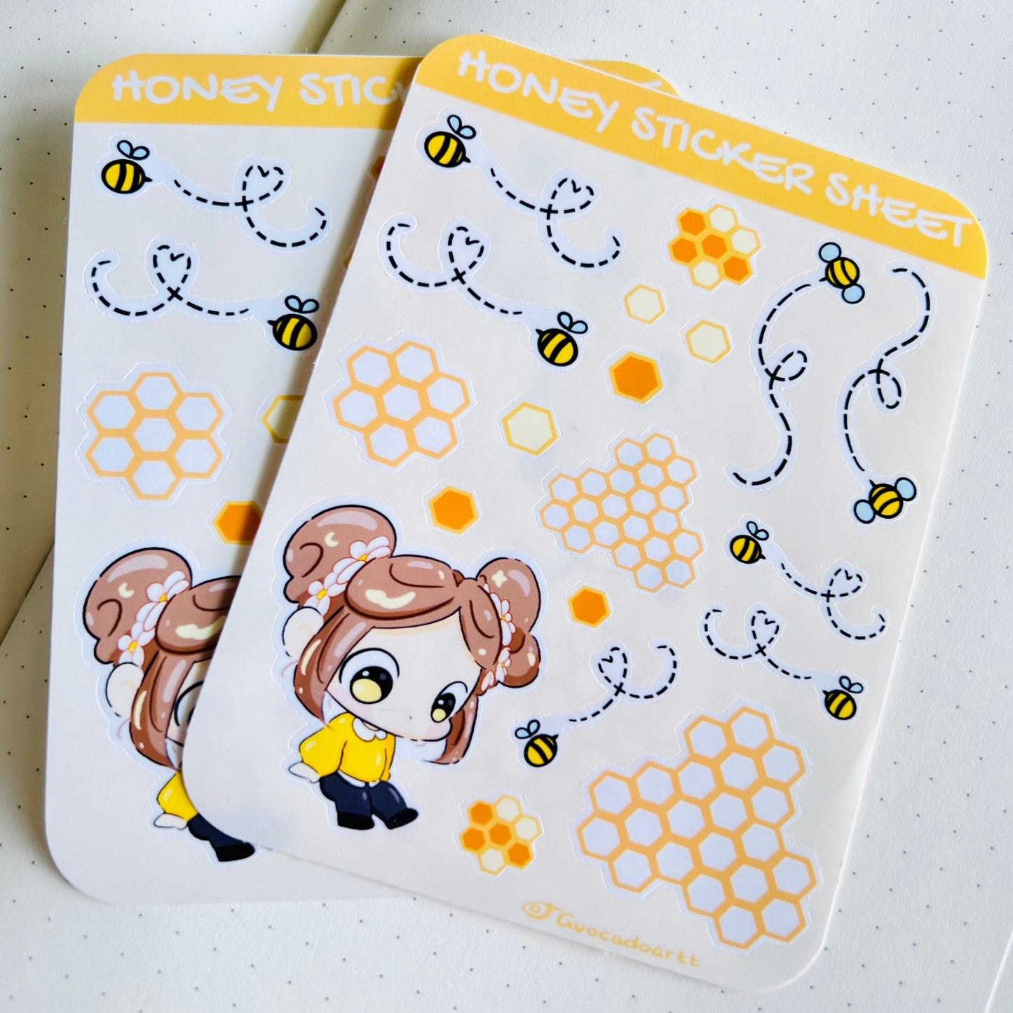 Honey Bee Sticker Pack
