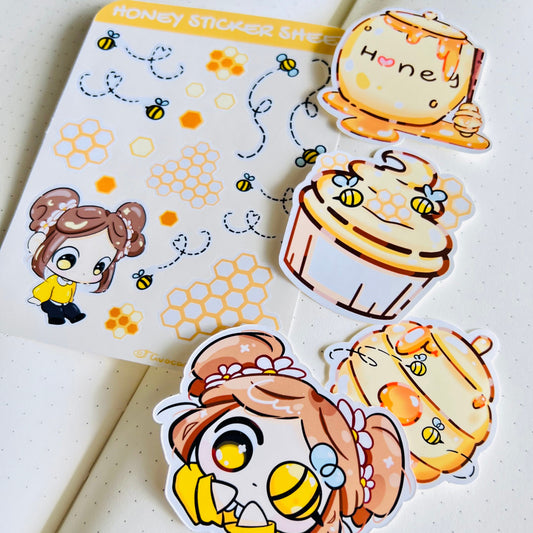 Honey Bee Sticker Pack