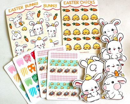 Easter Bunny Sticker Pack