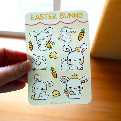Easter Bunny Sticker Pack