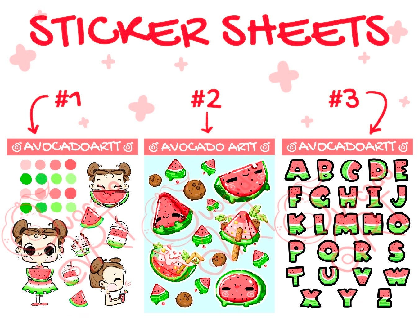 Watermelon Sticker Pack