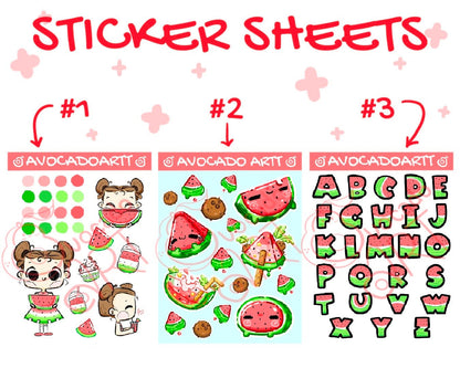 Watermelon Sticker Pack