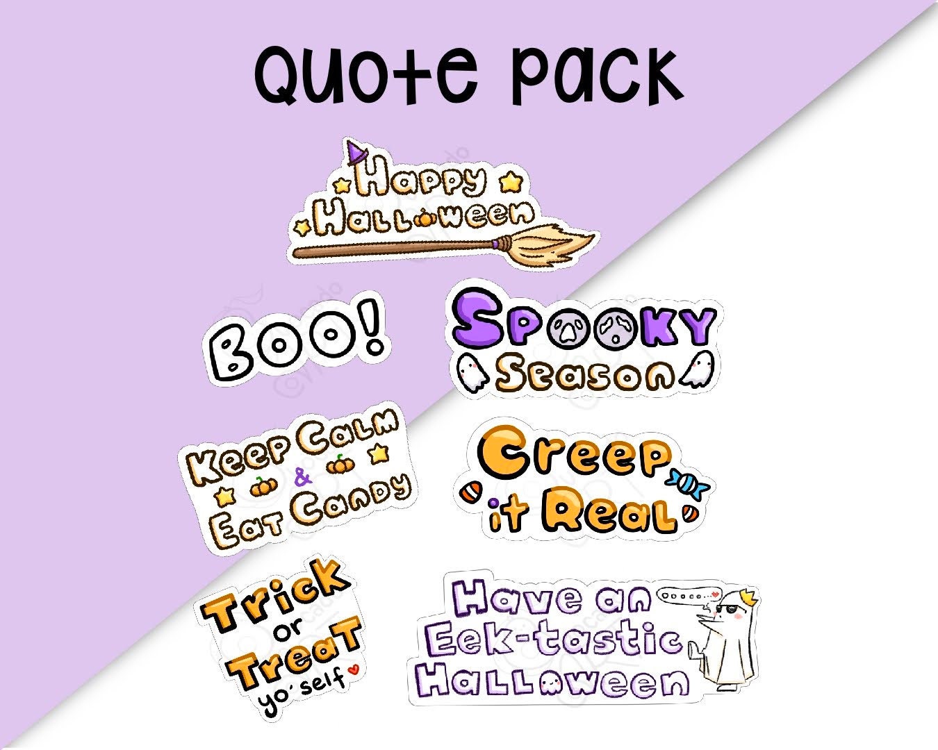 Halloween Sticker Pack