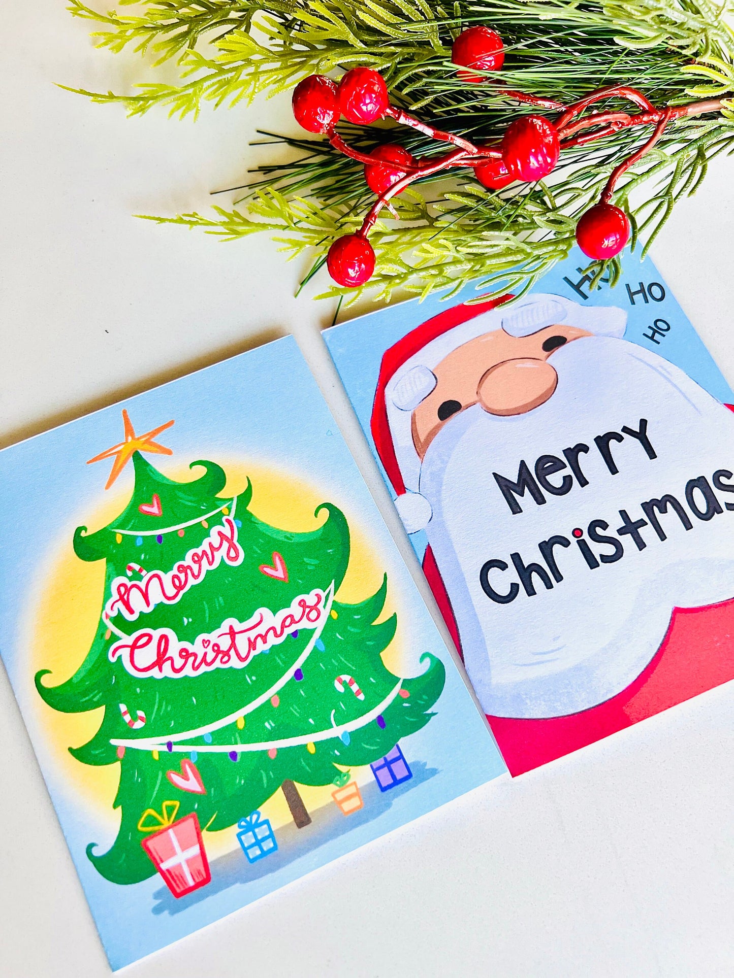 Santa Christmas Card