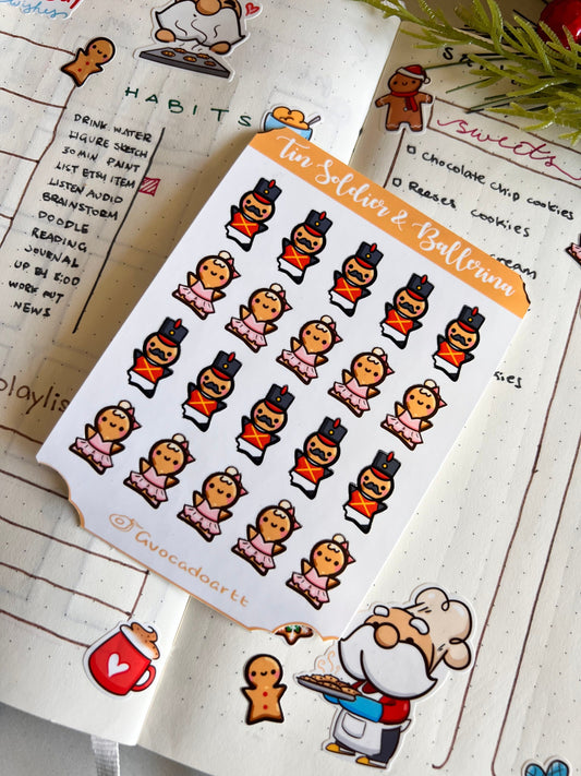 Tin Soldier Sticker Sheet