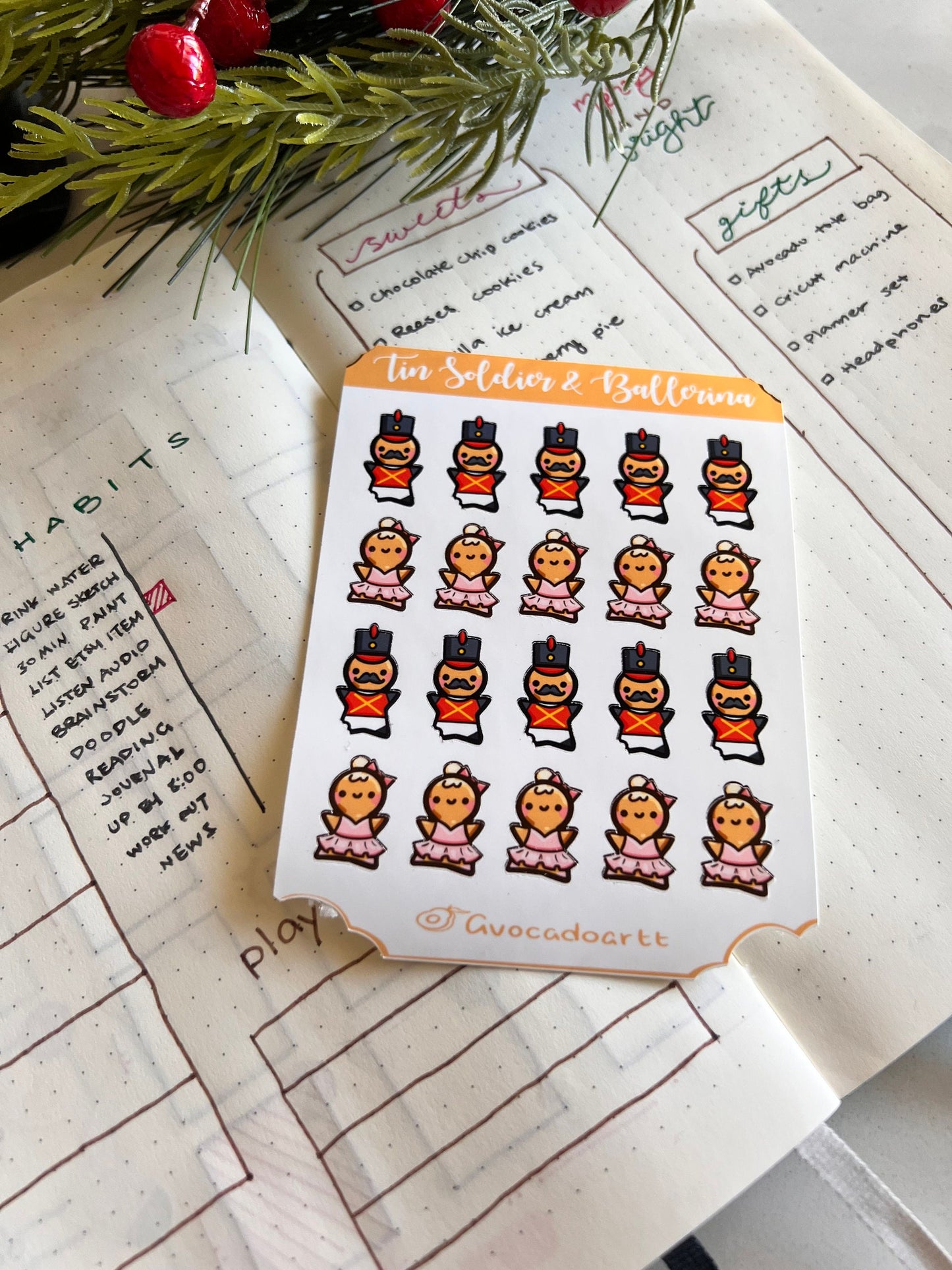 Tin Soldier Sticker Sheet