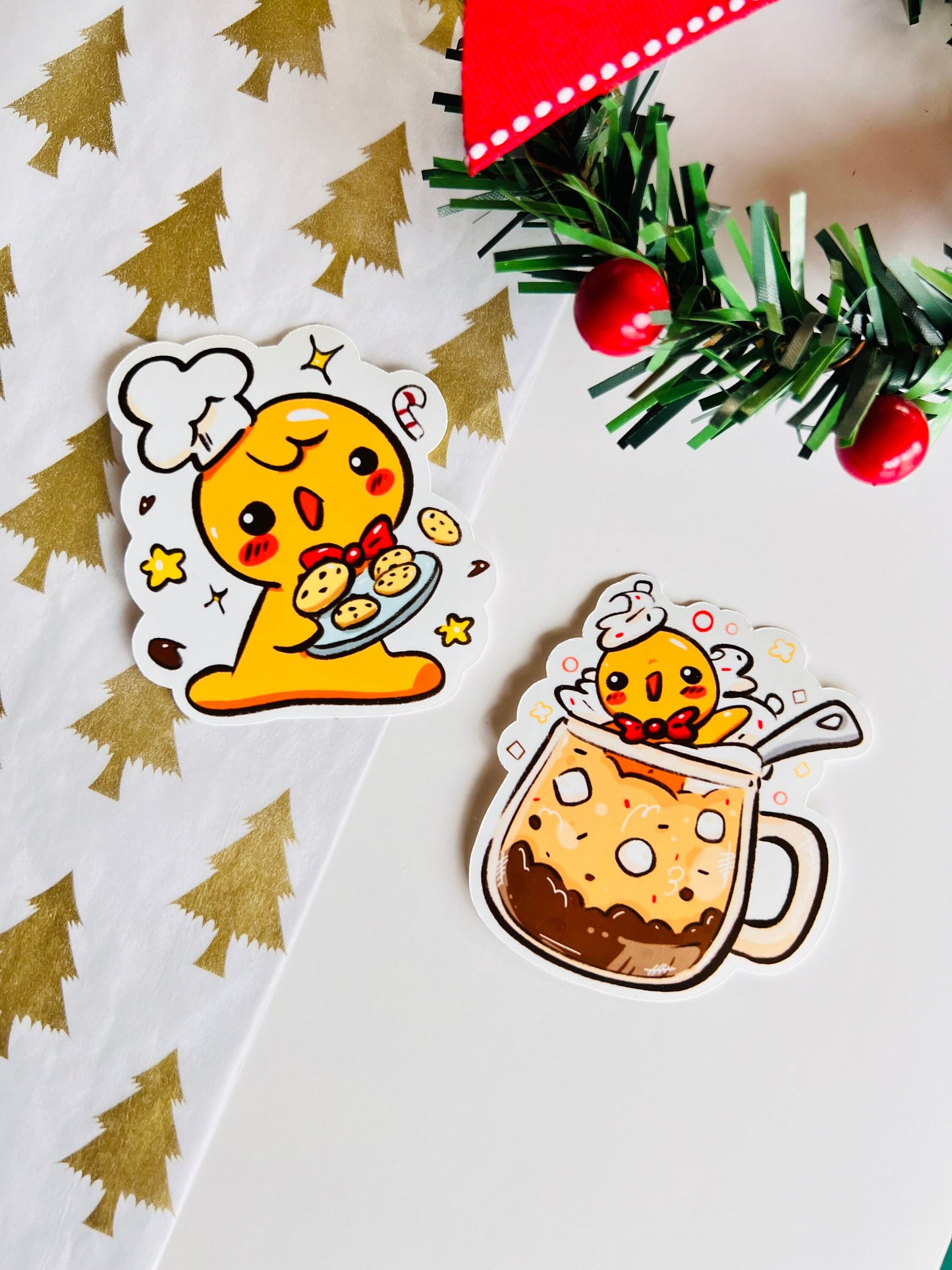 Gingerbread Baker/Hot Cocoa Man