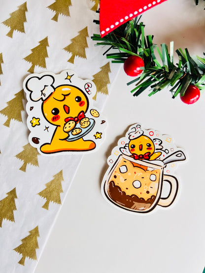Gingerbread Baker/Hot Cocoa Man