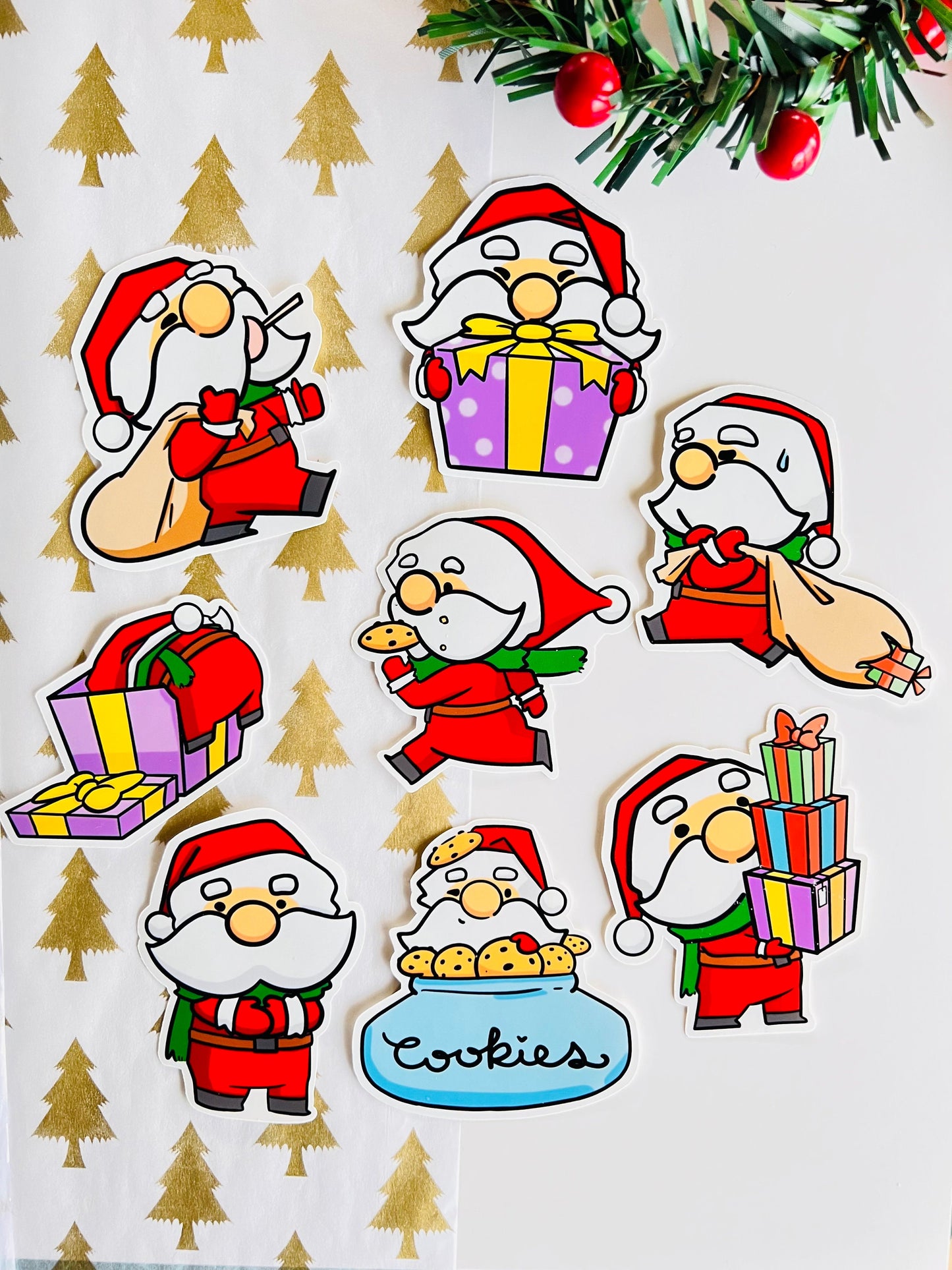 Santa's Presents Stickers
