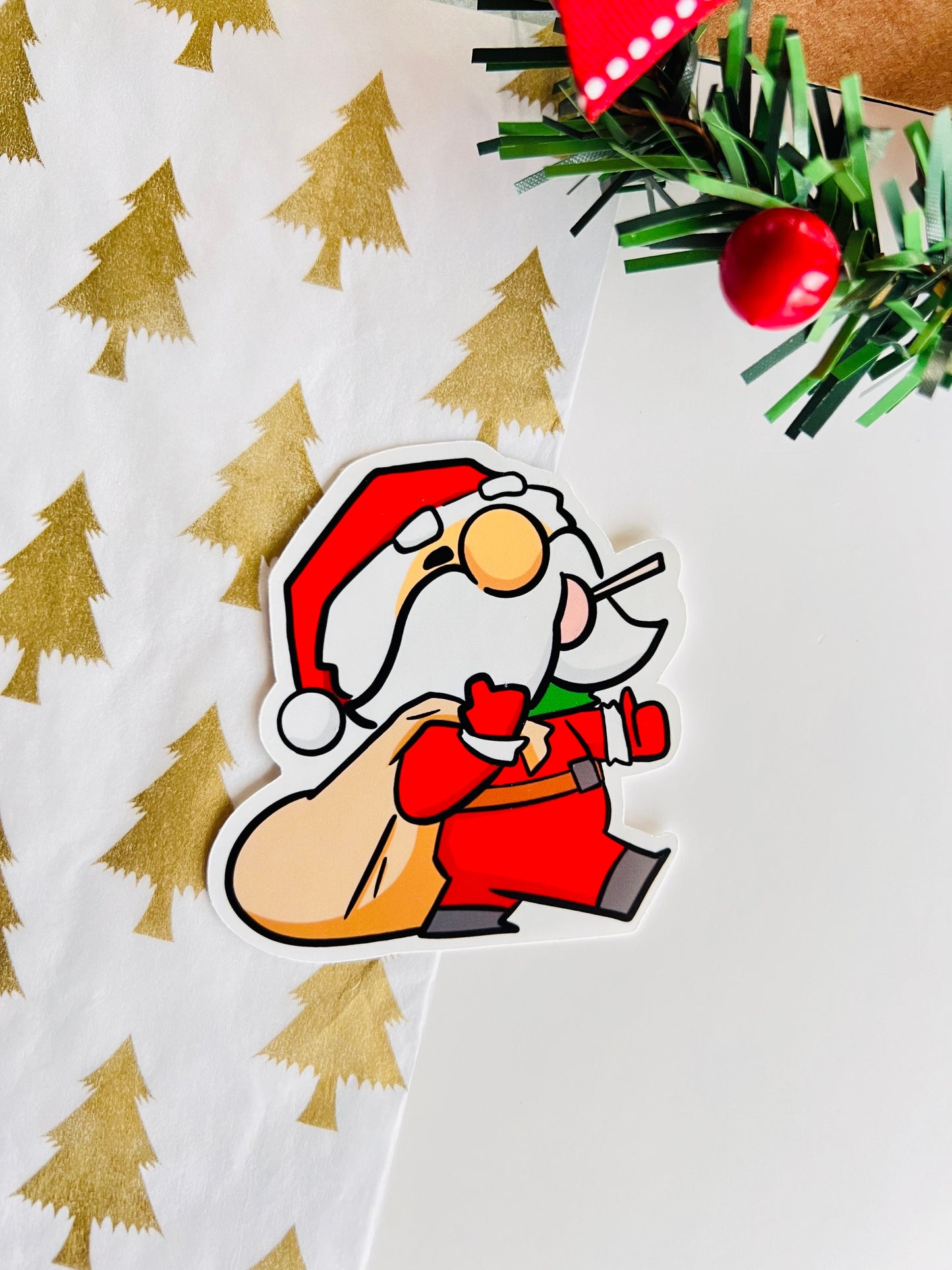 Santa Sticker