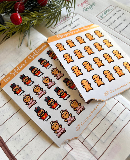 Gingerbread Sticker Sheet
