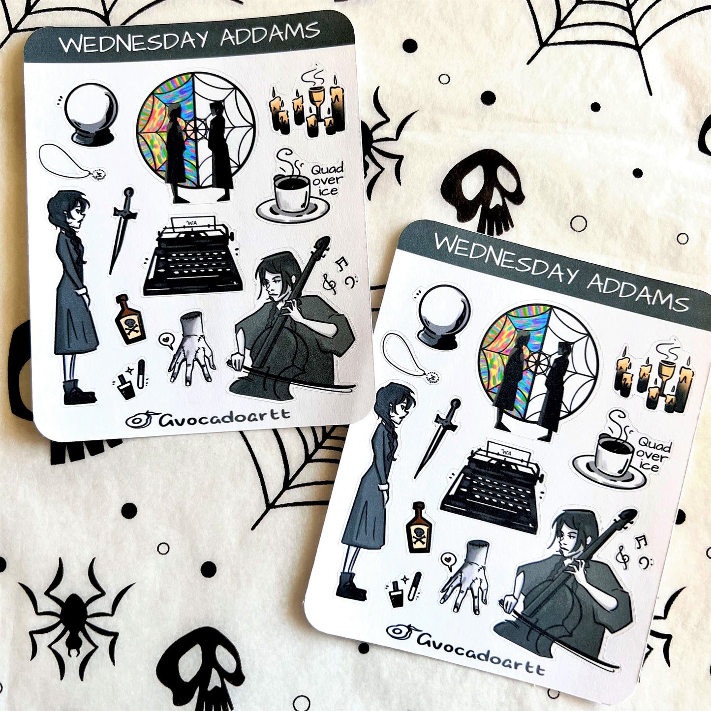 Wednesday Sticker Sheet