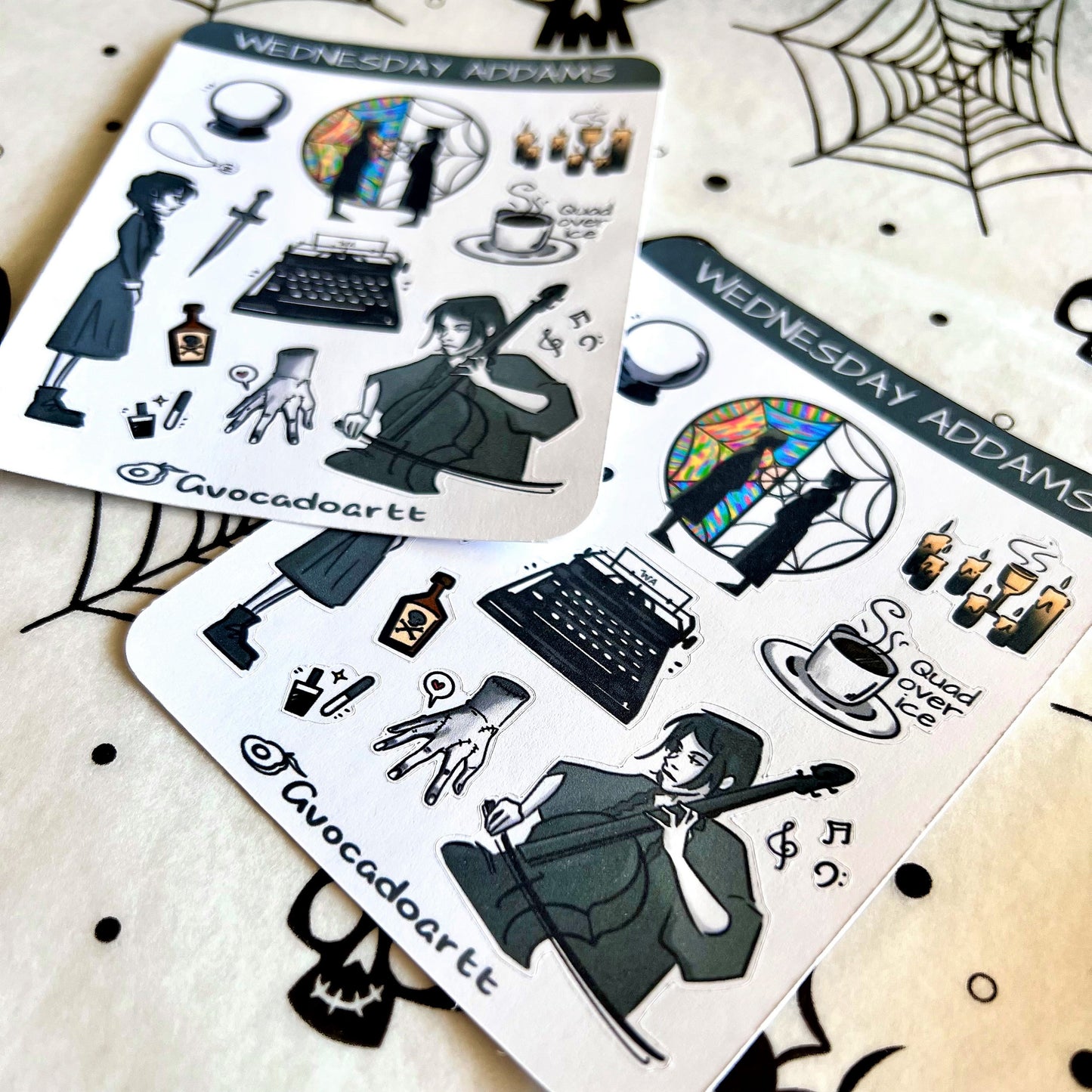 Wednesday Sticker Sheet
