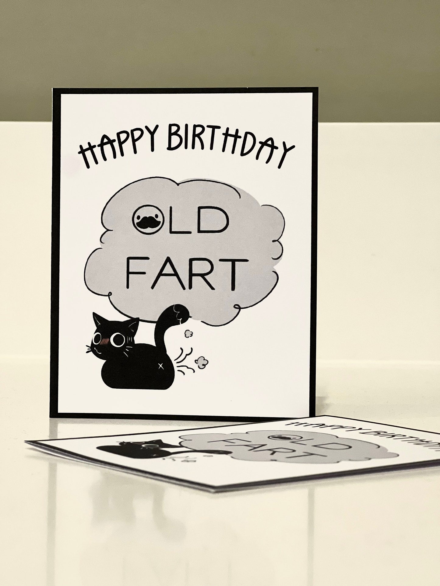 "Happy Birthday Old Fart" Card