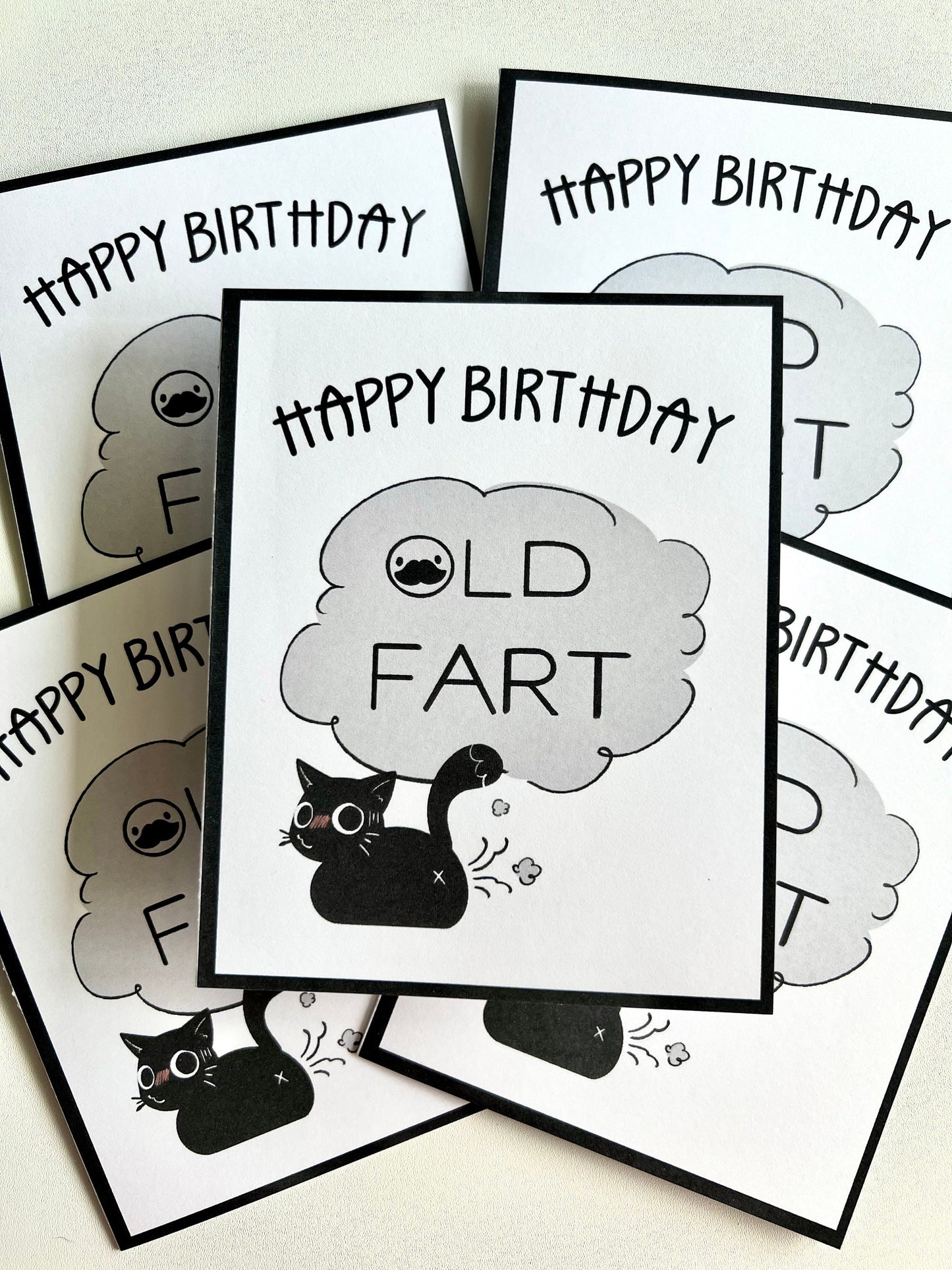"Happy Birthday Old Fart" Card