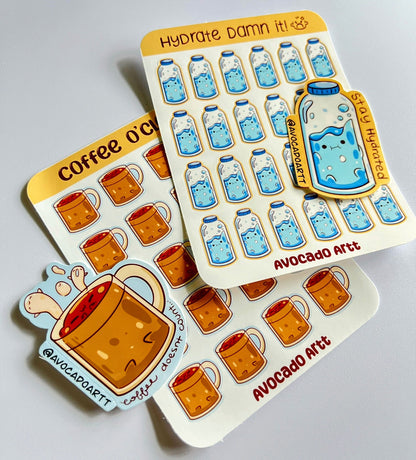 Stay Hydrated Sticker Pack