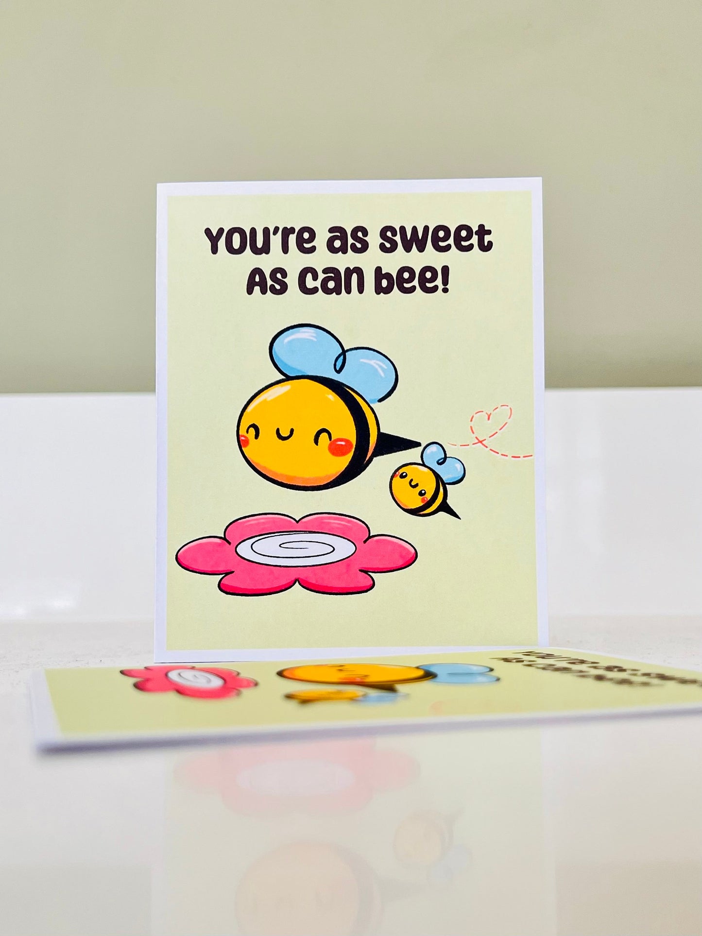"You're as Sweet as can BEE" Card