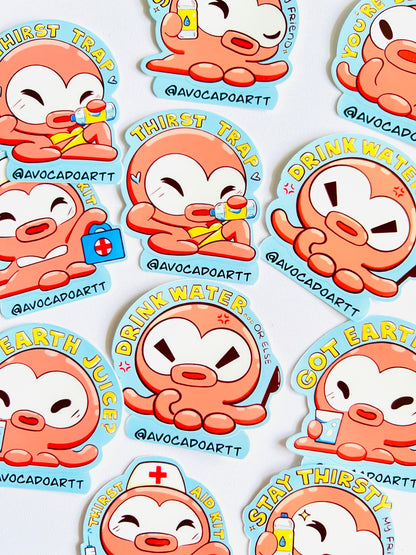 Stay Hydrated Sticker Pack
