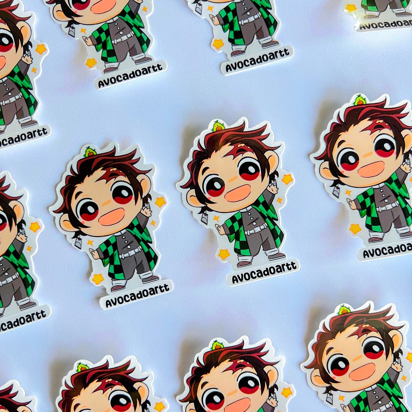 Tanjiro Demon Slayer sticker