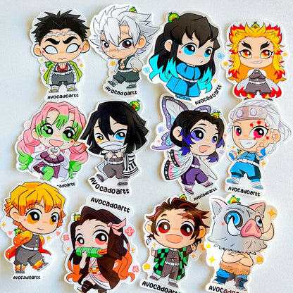 Tanjiro Demon Slayer sticker