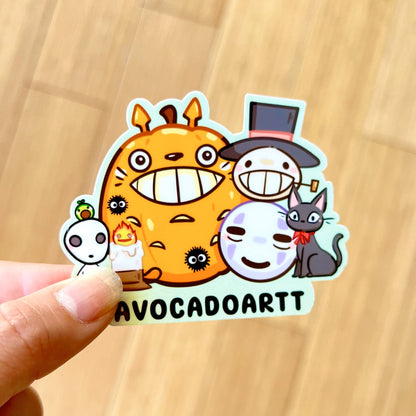Studio Ghibli Halloween sticker