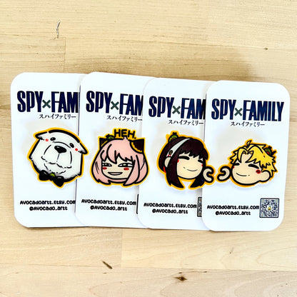 Spy x Family Pins Full Set
