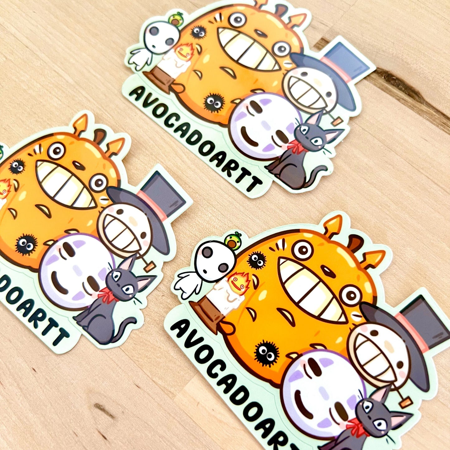 Studio Ghibli Halloween sticker